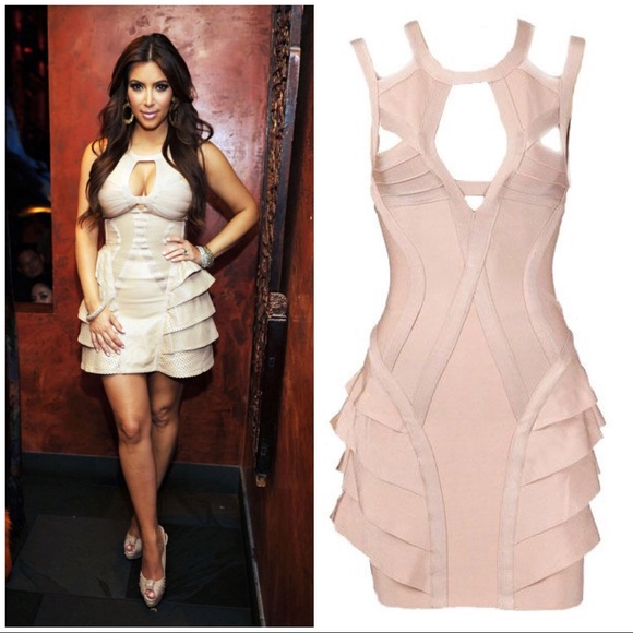 celeb boutique bandage dress